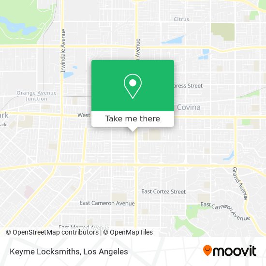 Keyme Locksmiths map