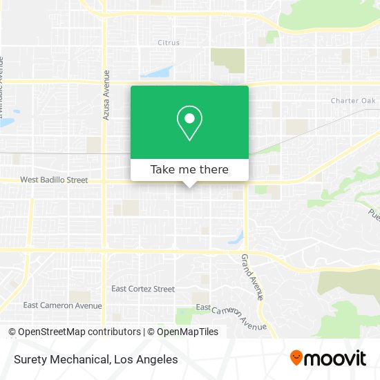 Surety Mechanical map