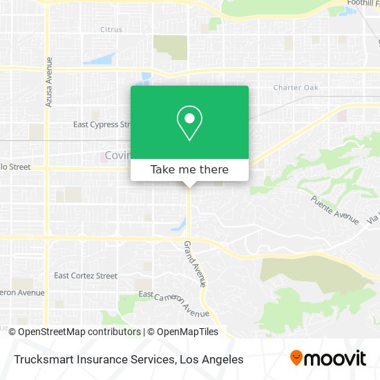 Trucksmart Insurance Services map