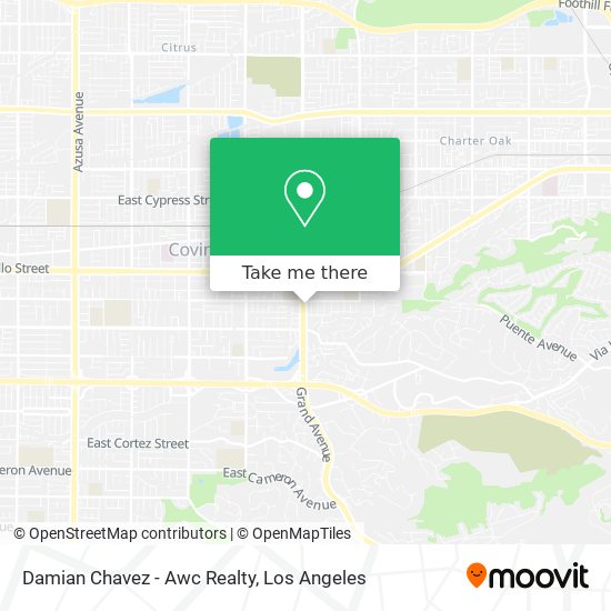 Damian Chavez - Awc Realty map