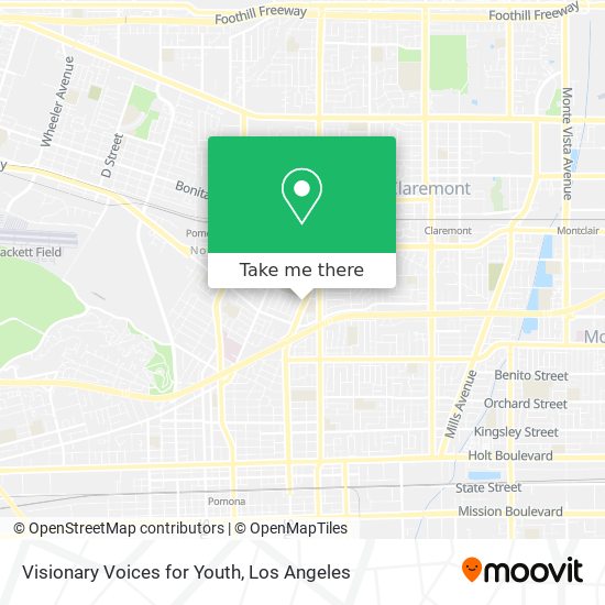 Visionary Voices for Youth map