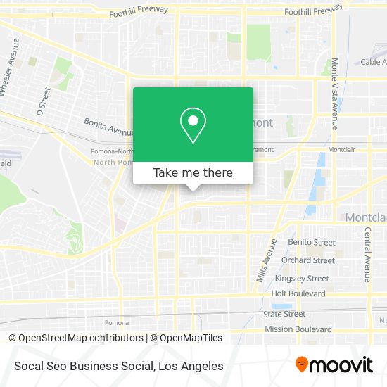 Mapa de Socal Seo Business Social