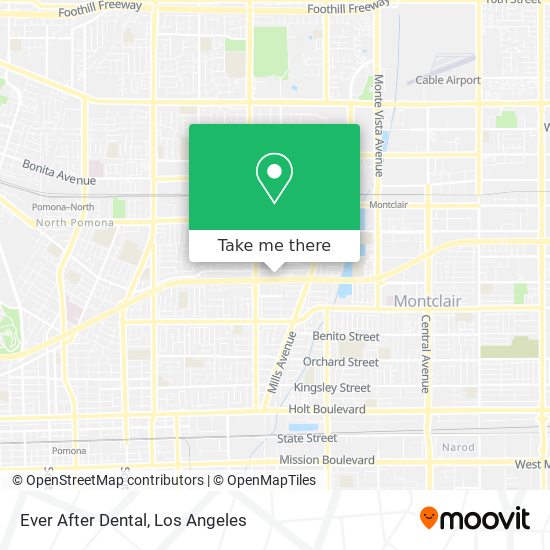 Mapa de Ever After Dental