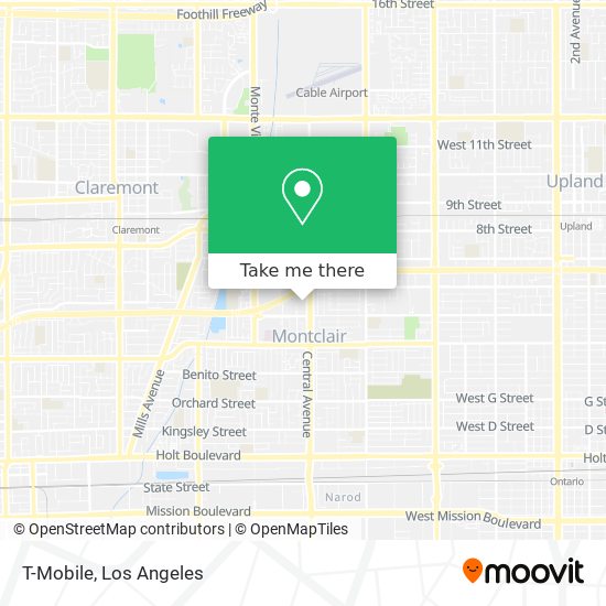 T-Mobile map