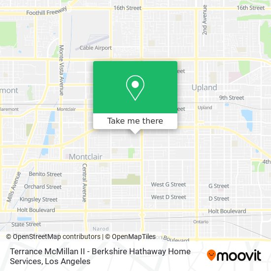 Mapa de Terrance McMillan II - Berkshire Hathaway Home Services