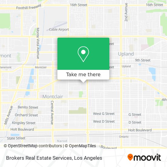 Mapa de Brokers Real Estate Services