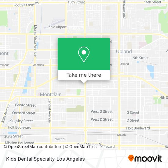 Kids Dental Specialty map