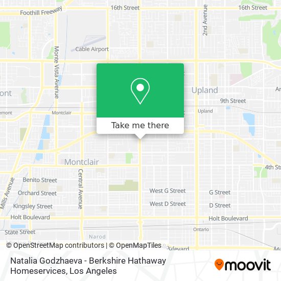 Natalia Godzhaeva - Berkshire Hathaway Homeservices map