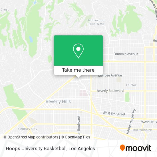 Hoops University Basketball map