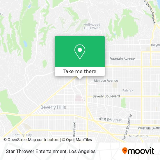 Star Thrower Entertainment map