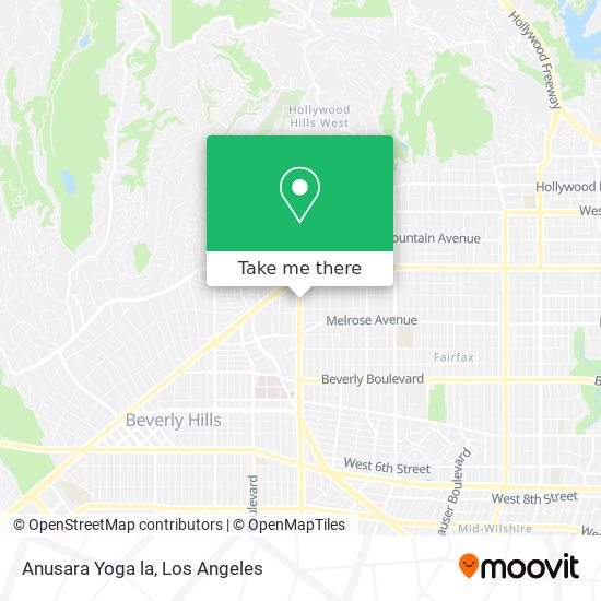 Anusara Yoga la map