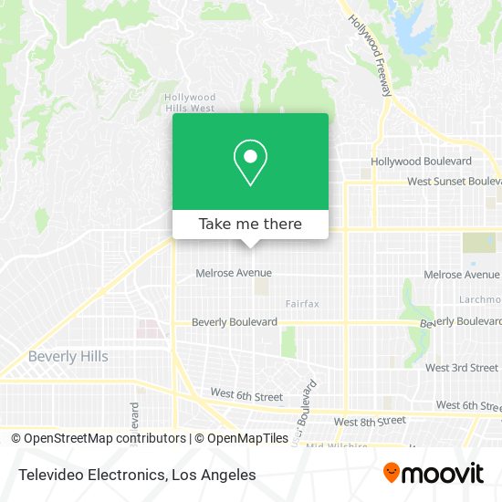 Televideo Electronics map