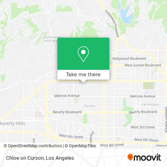 Chloe on Curson map