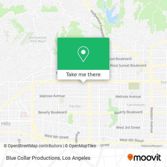Blue Collar Productions map