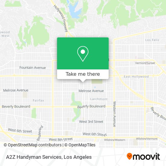 Mapa de A2Z Handyman Services