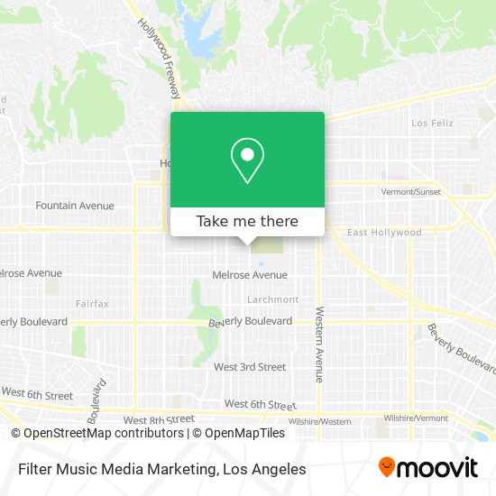 Filter Music Media Marketing map