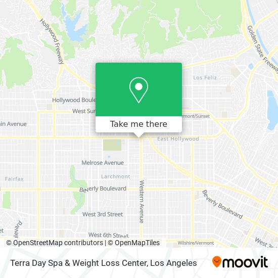 Terra Day Spa & Weight Loss Center map