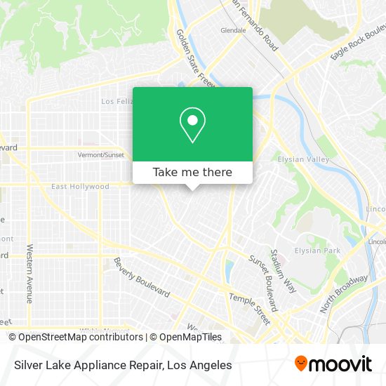 Mapa de Silver Lake Appliance Repair