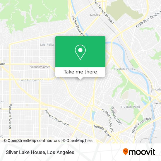 Silver Lake House map