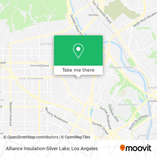 Mapa de Alliance Insulation-Silver Lake