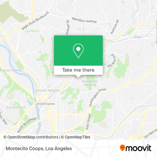 Montecito Coops map