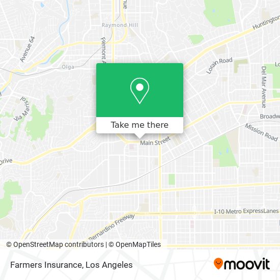 Farmers Insurance map