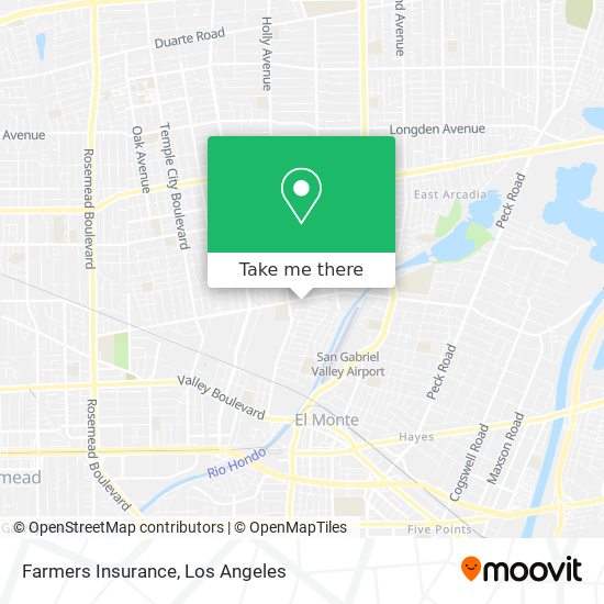 Farmers Insurance map