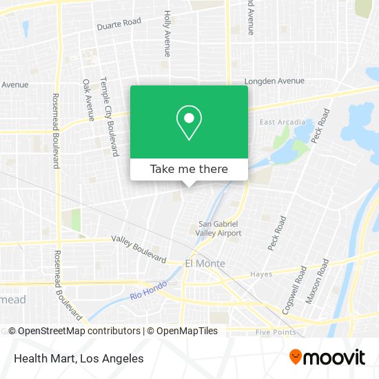 Health Mart map