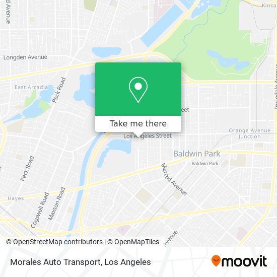 Mapa de Morales Auto Transport