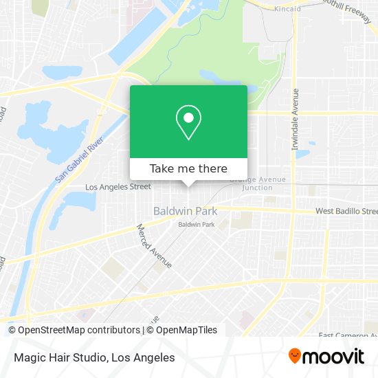 Magic Hair Studio map