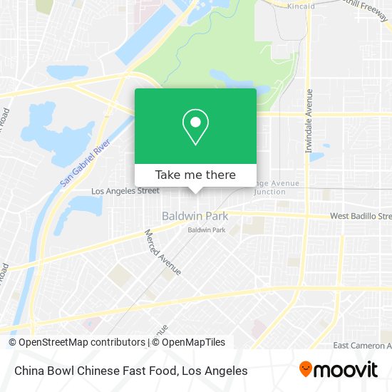 China Bowl Chinese Fast Food map