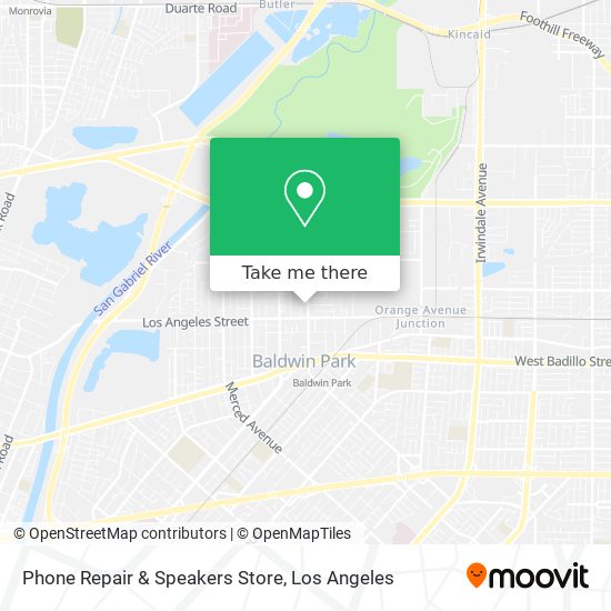 Mapa de Phone Repair & Speakers Store