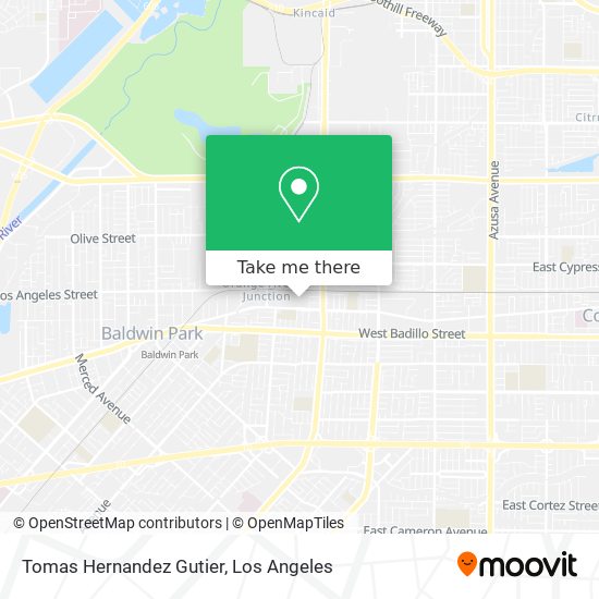 Mapa de Tomas Hernandez Gutier