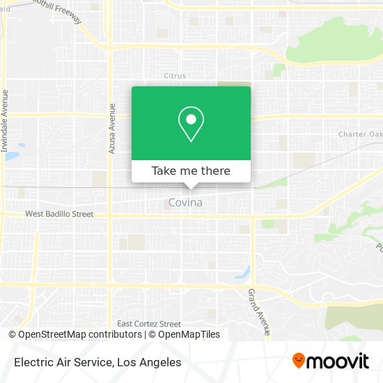 Electric Air Service map