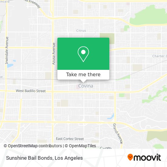 Sunshine Bail Bonds map