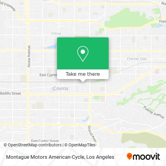 Mapa de Montague Motors American-Cycle