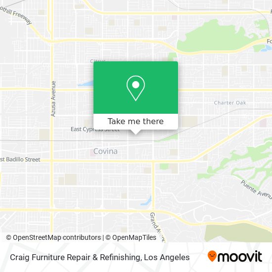 Craig Furniture Repair & Refinishing map