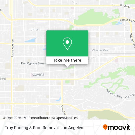 Troy Roofing & Roof Removal map