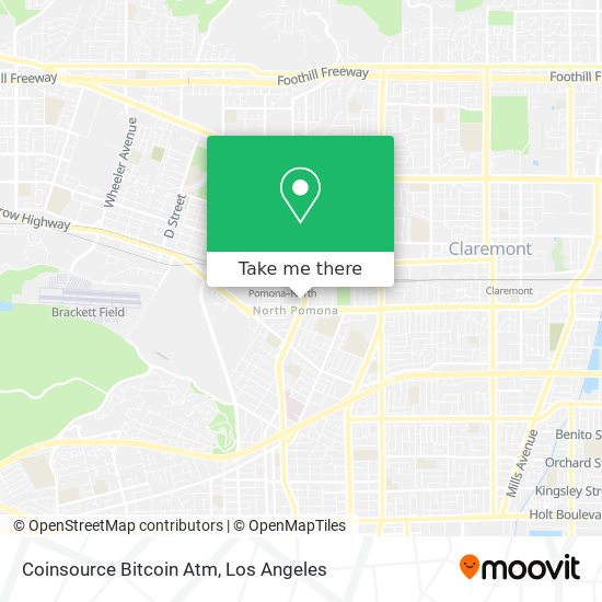 Coinsource Bitcoin Atm map