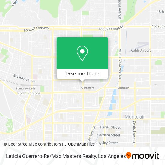 Leticia Guerrero-Re / Max Masters Realty map