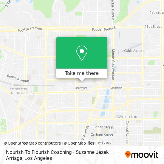 Mapa de Nourish To Flourish Coaching - Suzanne Jezek Arriaga
