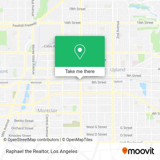 Raphael the Realtor map