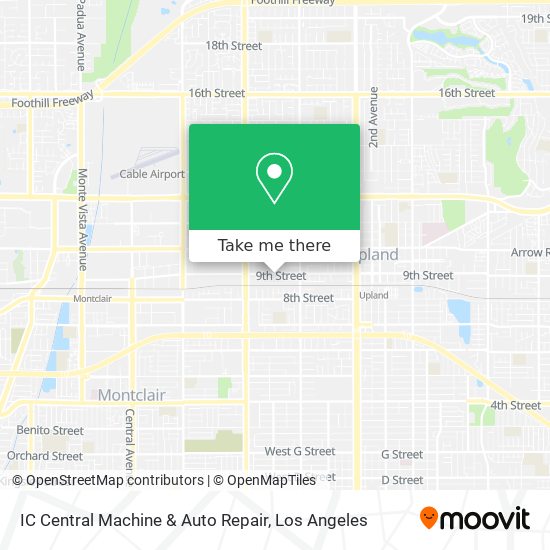 Mapa de IC Central Machine & Auto Repair