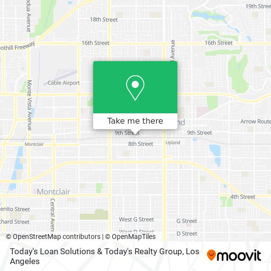 Today's Loan Solutions & Today's Realty Group map