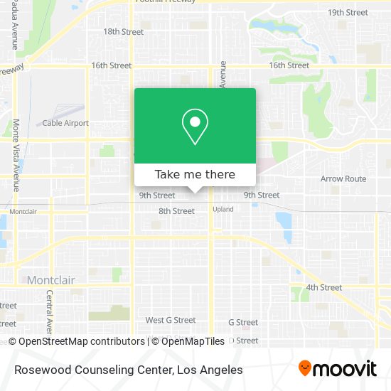 Mapa de Rosewood Counseling Center