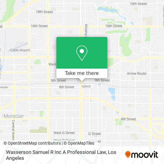 Wasserson Samuel R Inc A Professional Law map