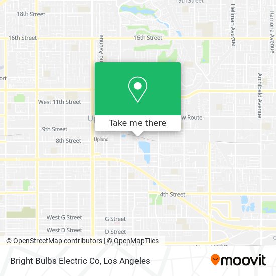 Bright Bulbs Electric Co map