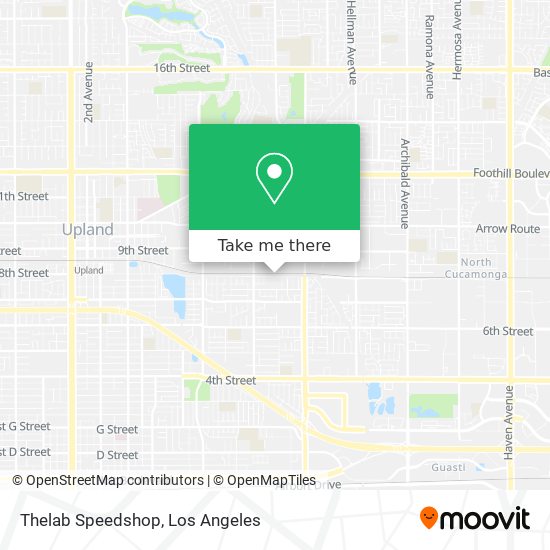 Thelab Speedshop map