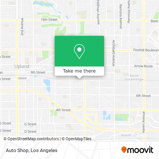 Auto Shop map