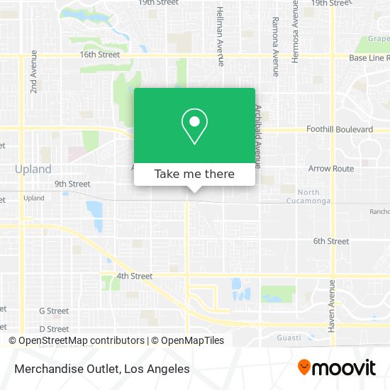 Merchandise Outlet map